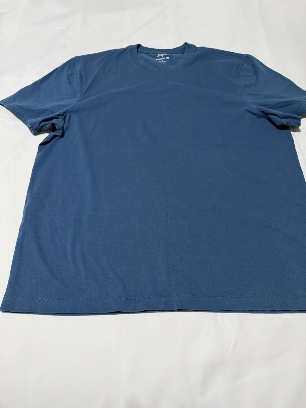 Men J. Crew Essential Crewneck Tee - Navy size L